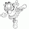 Desenhos para colorir Garfield 03
