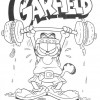 Desenhos para colorir Garfield 10