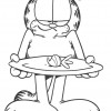 Desenhos para colorir Garfield 11