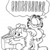 Desenhos para colorir Garfield 20