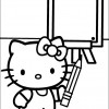 Hello Kitty para colorir 01