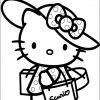 Hello Kitty para colorir 07