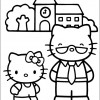 Hello Kitty para colorir 11