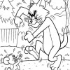 Tom and Jerry para colorir 12