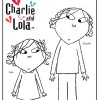 Desenhos para colorir Charlie e Lola 01
