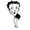 Desenho colorir Betty Boop 007