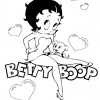 Desenho colorir Betty Boop 025