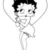 Desenho colorir Betty Boop 028