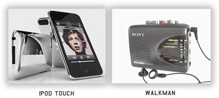 Ipod Touch x Walkman