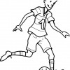 Desenhos para colorir de Futebol 09
