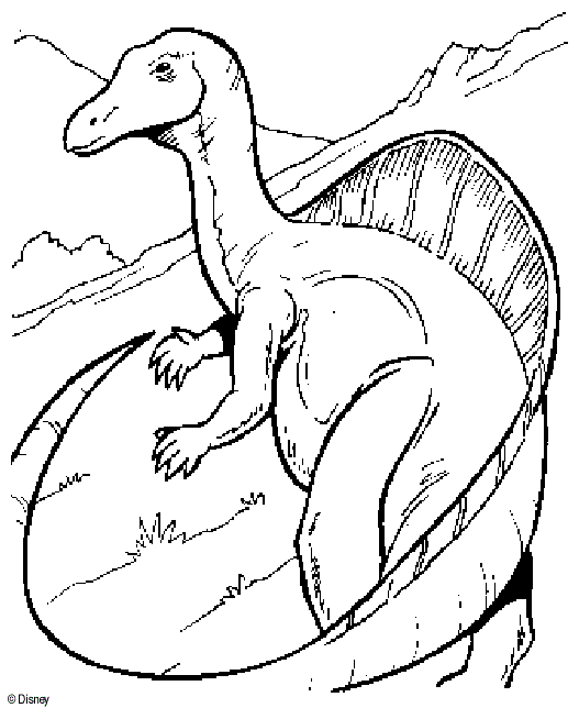 Desenhos para colorir Dinossauro 12