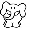 Alfabeto em inglês - Elephant - Elefante