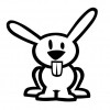 Alfabeto em inglês - Rabbit - Coelho