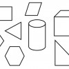 Desenhos de formas geométricas para colorir 10