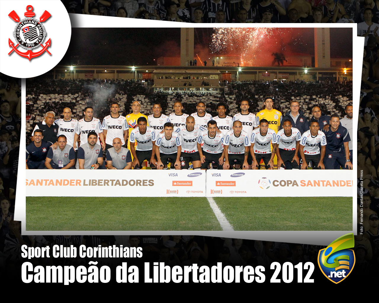 Wallpaper Corinthians Campeão da Libertadores 2012 - 08