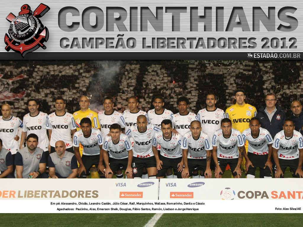 Wallpaper Corinthians Campeão da Libertadores 2012 - 13