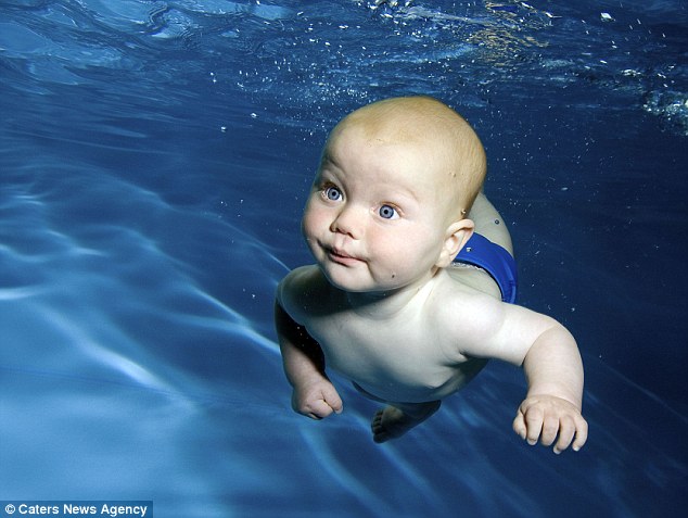 Bebês na piscina (4)