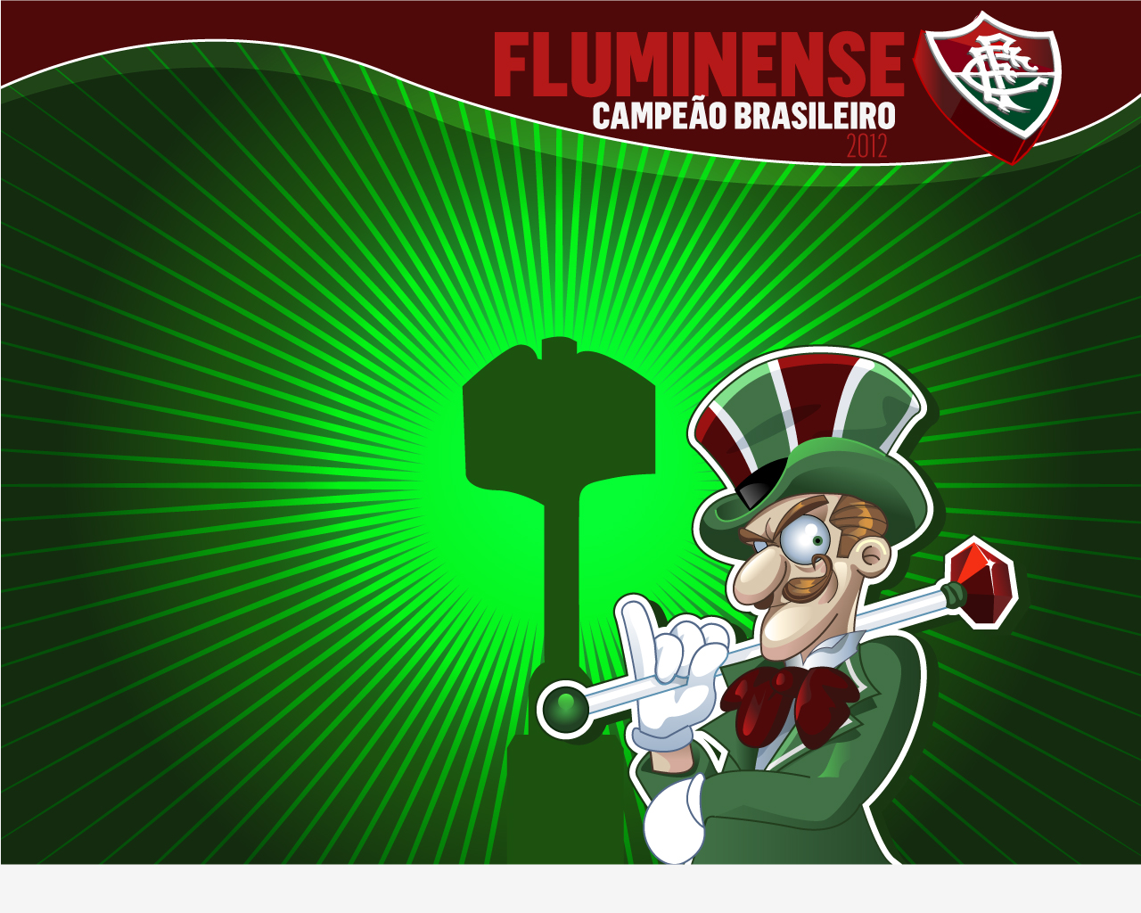Wallpaper: Fluminense Campeão Brasileiro 2012 (2)
