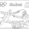 Desenho colorir Olimpíadas Rio 2016 18