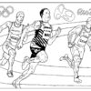 Desenho colorir Olimpíadas Rio 2016 22