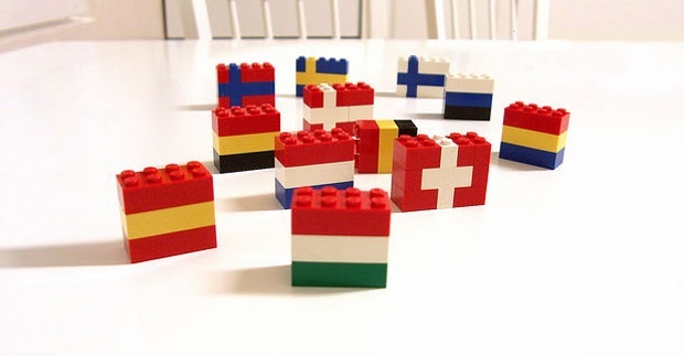 Lego Bandeiras - Olimpíadas Rio 2016